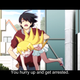 She’s clearly spent far too much time around teenage pervert Araragi